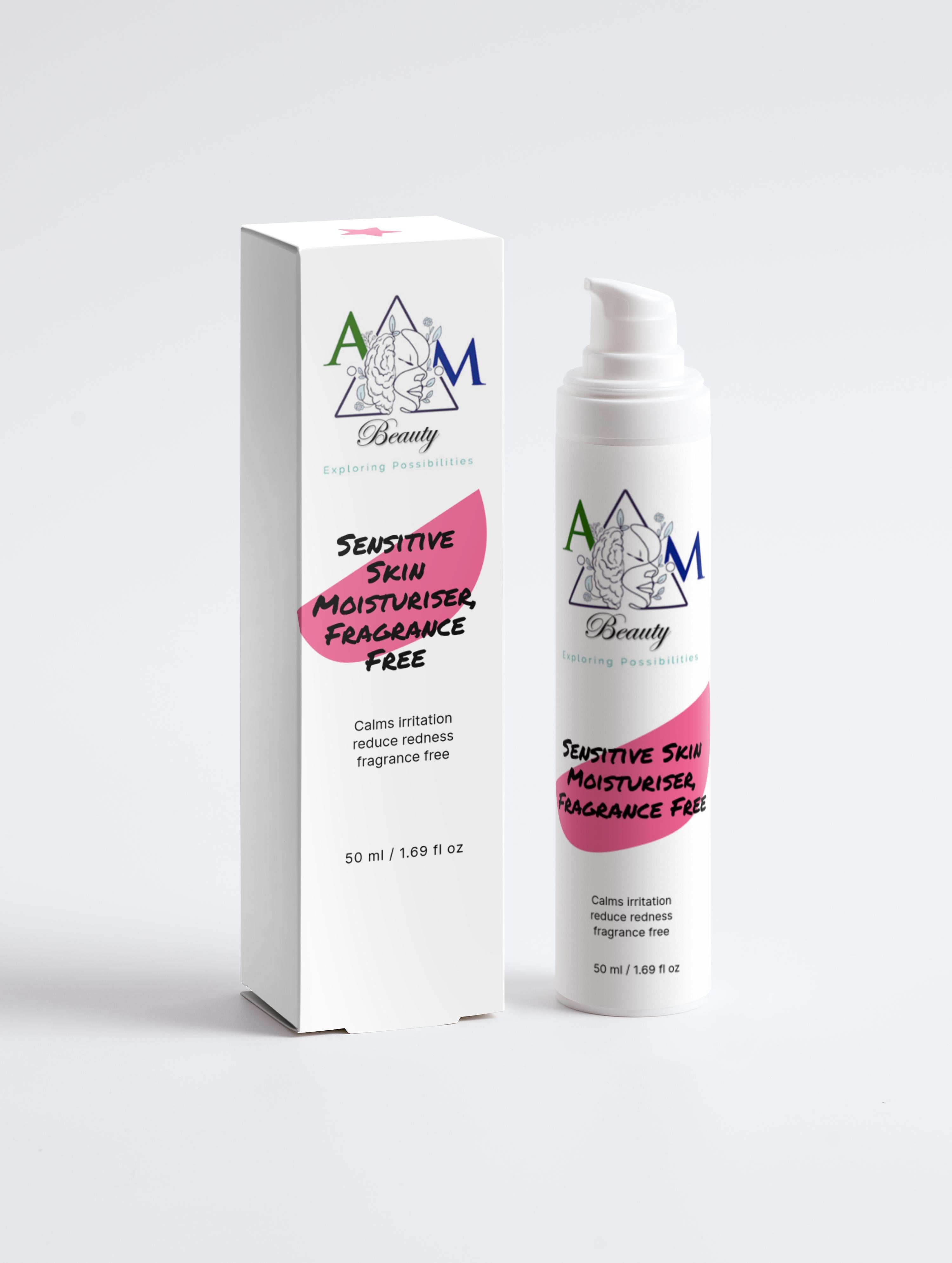 Sensitive Skin Moisturiser, Fragrance Free